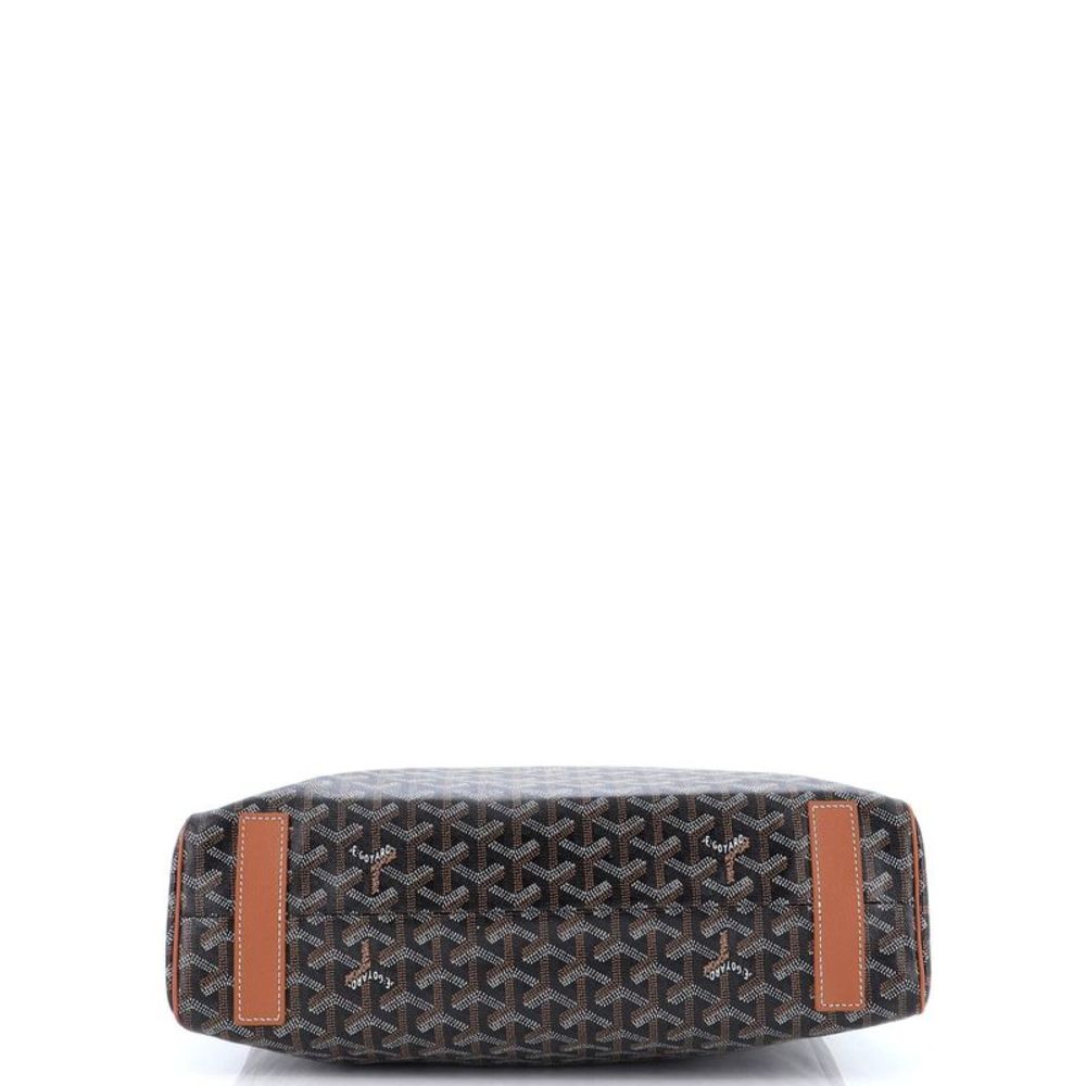Goyard Voltaire III Tote Coated Canvas Brown - Picture 4 of 6